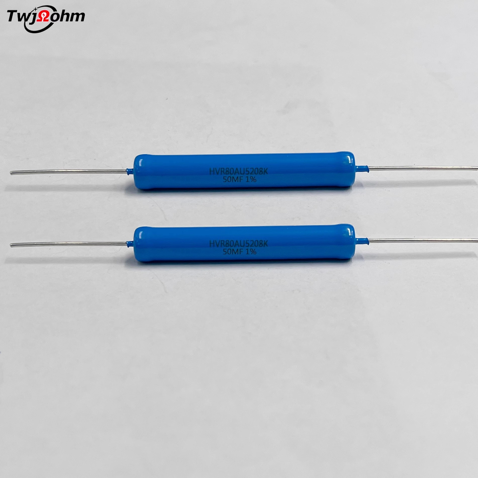 HVR80AU5208 thick film glass glaze 5W non-inductive high-voltage resistor