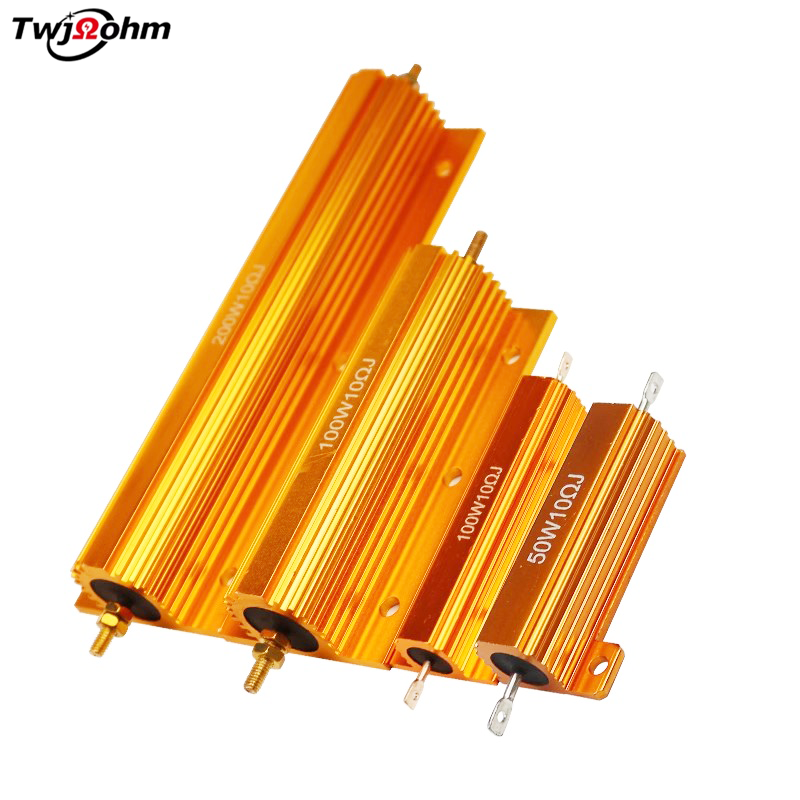 RX24 Gold Aluminum Housing Resistor