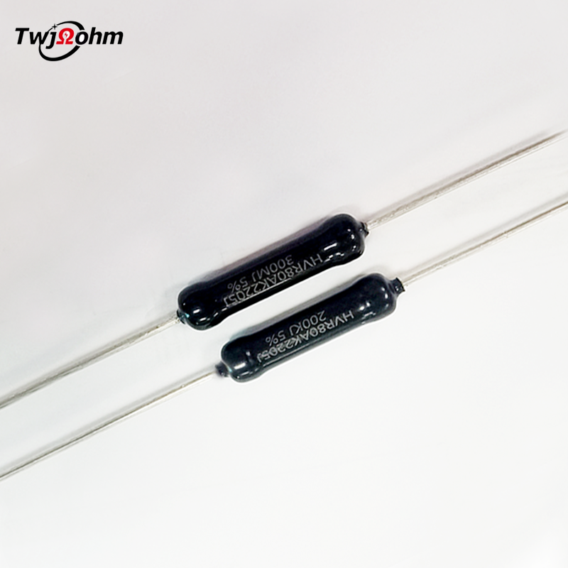 HVR80AK2205 thick film 1W non-inductive high-voltage resistor