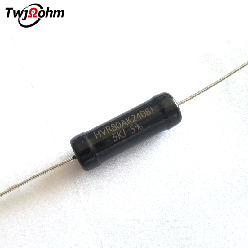 HVR80AK2408厚膜3W玻璃釉无感高压电阻器