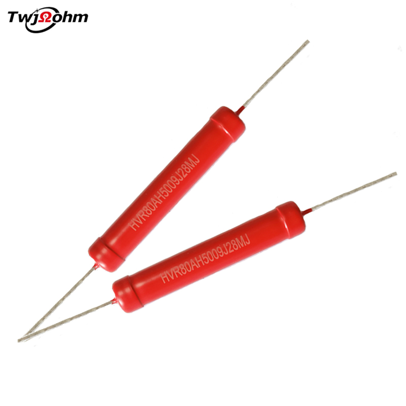 HVR80AH5009 Non Inductive 5W High Voltage Glass Glazed Resistor