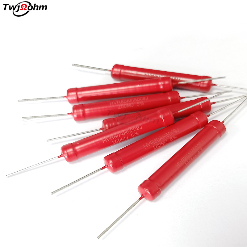 HVR80AH5009 Non Inductive 5W High Voltage Glass Glazed Resistor