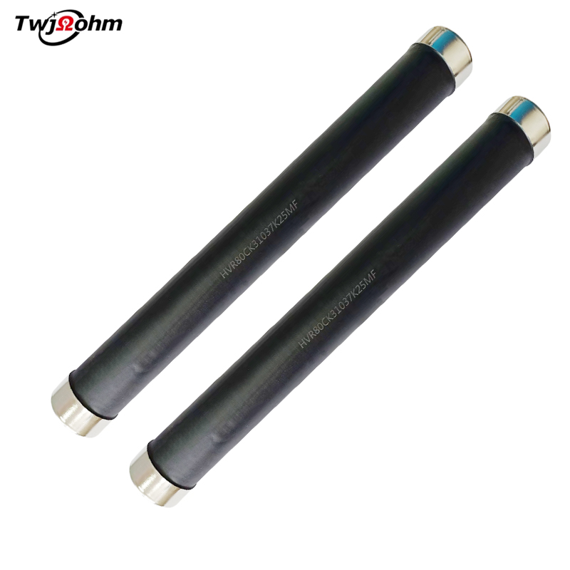 HVR80CK31037K黑色厚膜玻璃釉膜100MJ无感高压电阻器  规格书下载