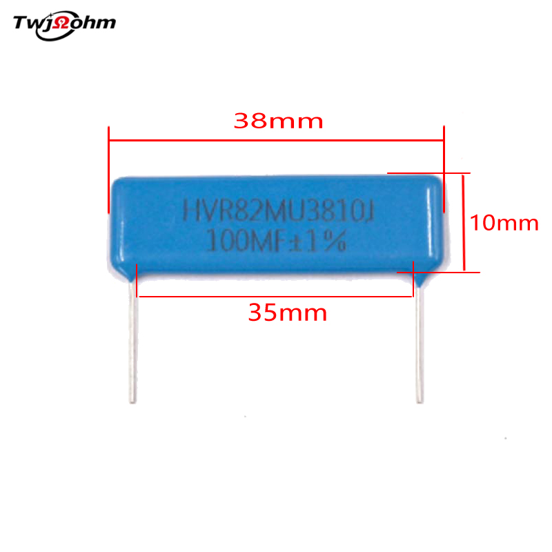 HVR82MU3810J thick film chip 2W100MF400MF500MF glass glaze non inductive high voltage resistor
