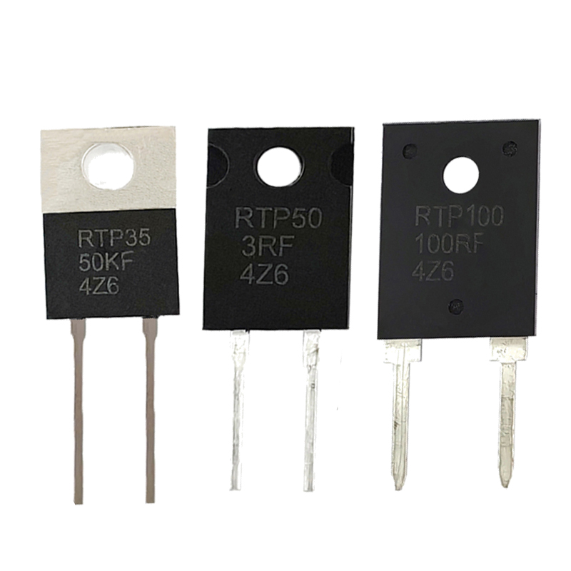TO247 thick film non inductive resistor RTP100W 1R3R5R25R10RF5RF300R8R30R400R400R50R50R1K20