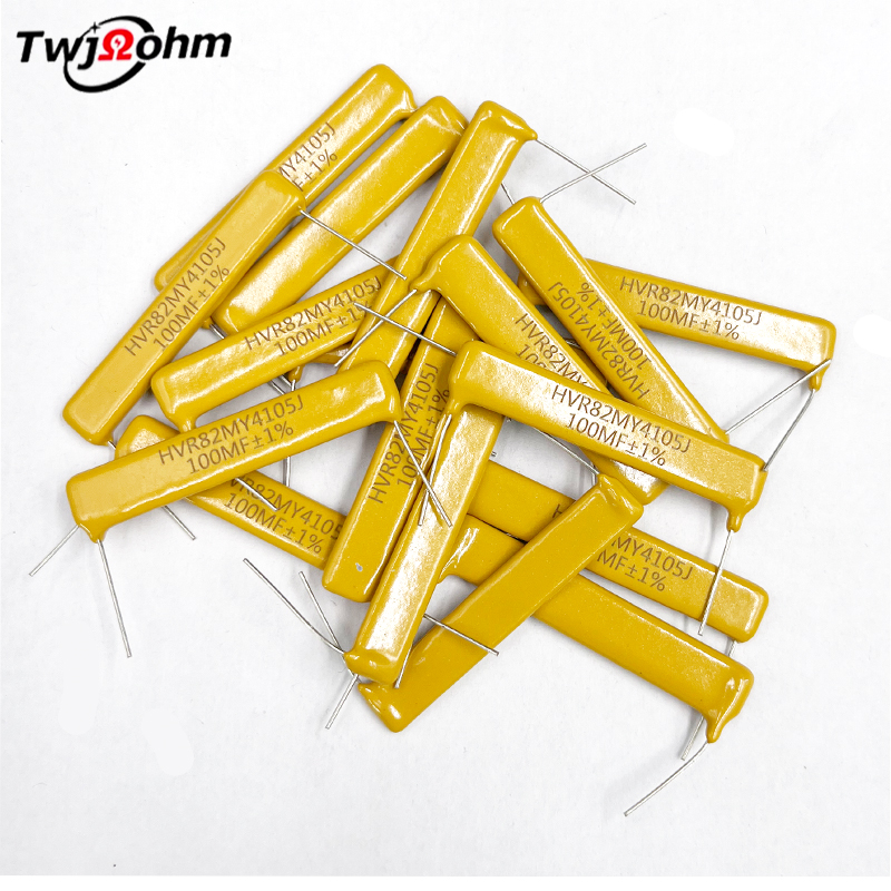 HVR82MY4105 flat chip 1W ceramic glass glaze 68MJ72M100M1% non inductive high voltage resistor