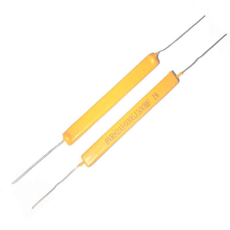 HVR82AY6005 thick film glass glaze non inductive high voltage resistor 500M100M200M