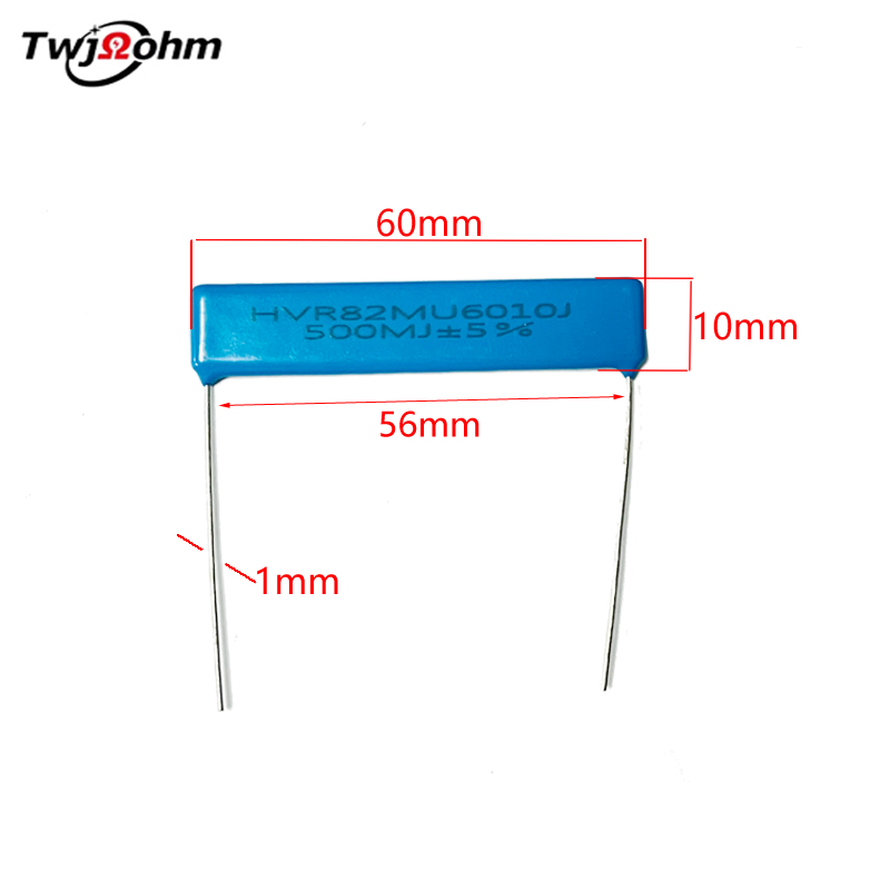 HVR82MU6010 thick film glass glaze non inductive high-voltage resistor 500M10M100M2G