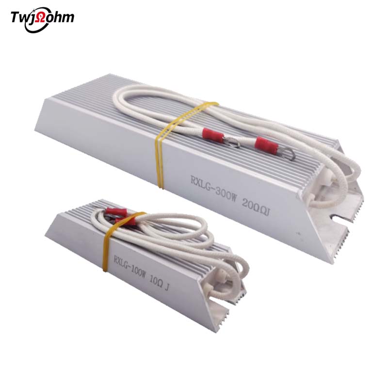 RXLG servo frequency converter aluminum shell brake resistor 1200W1500W2000W3000W5000W10000W300R15RJ10R6RJ