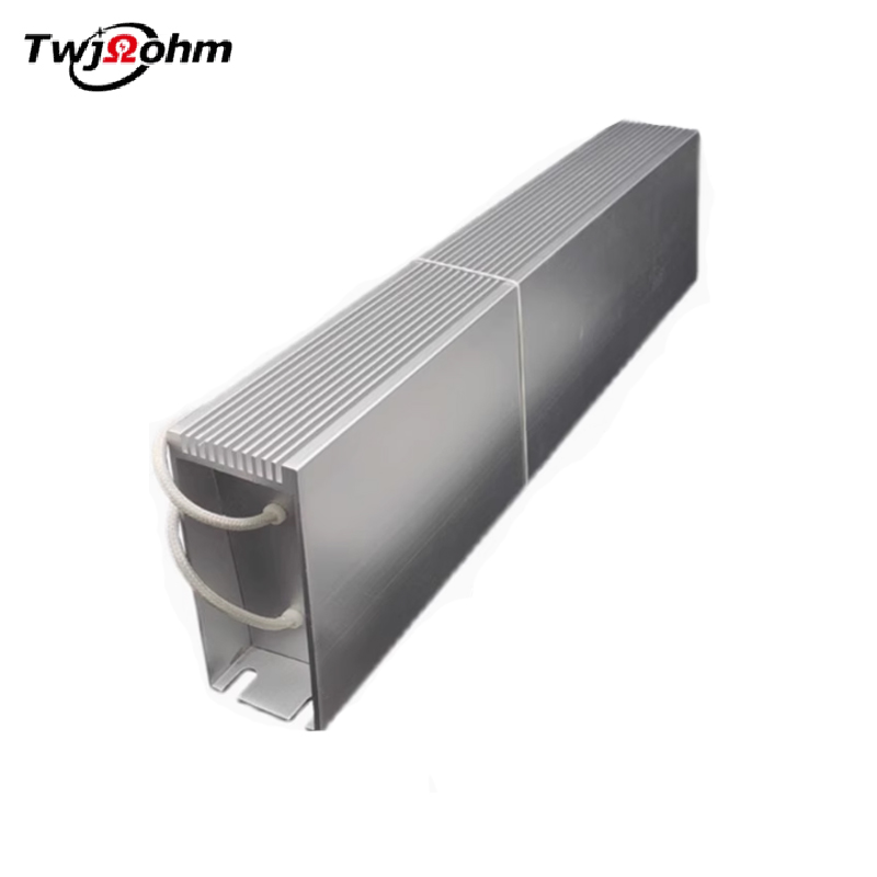 RXLG-6000W变频器铝壳制动电阻6R8R22R3R45R500R伺服电机再生刹车梯形铝壳电阻