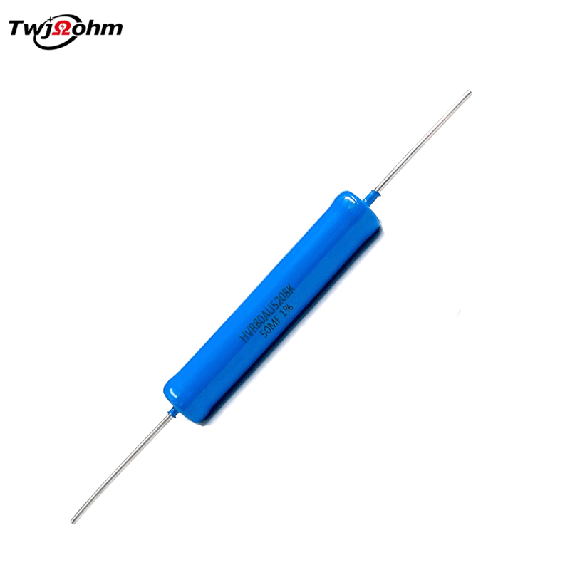 HVR80AU5208 thick film glass glaze 5W non-inductive high-voltage resistor