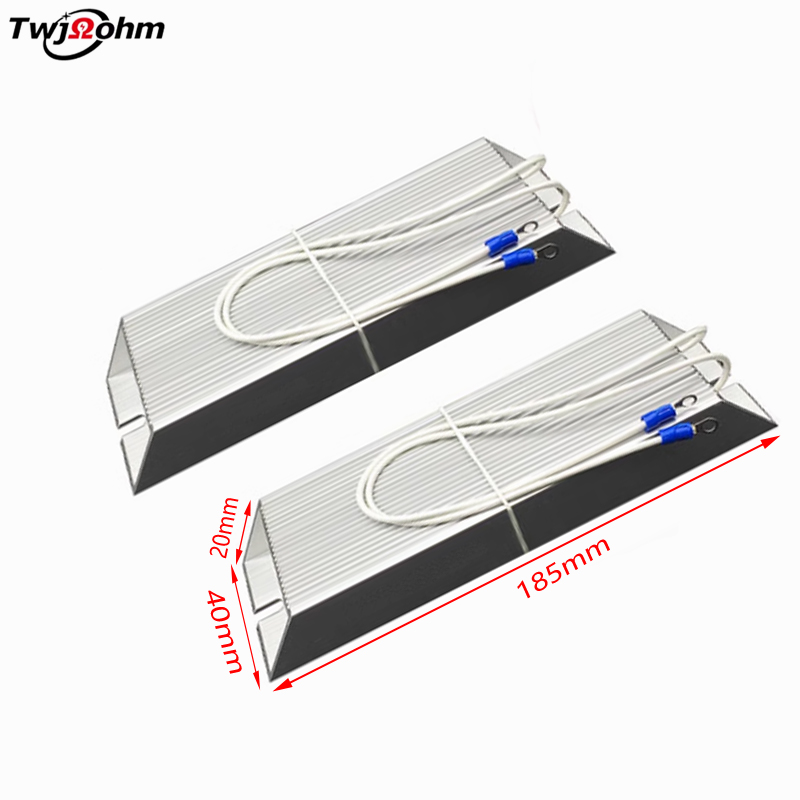 RXLG变频器铝壳刹车制动150W1RJ6RJ5RJ2R3R200R300RJ500欧伺服电机放电电阻