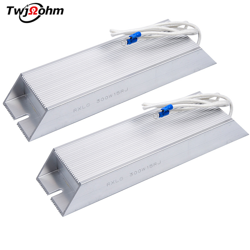 RXLG变频器铝壳刹车制动300W1RJ6RJ5RJ2R3R200R300RJ500欧伺服电机放电电阻