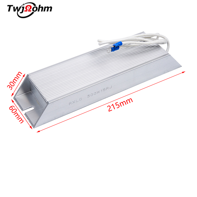RXLG变频器铝壳刹车制动300W1RJ6RJ5RJ2R3R200R300RJ500欧伺服电机放电电阻