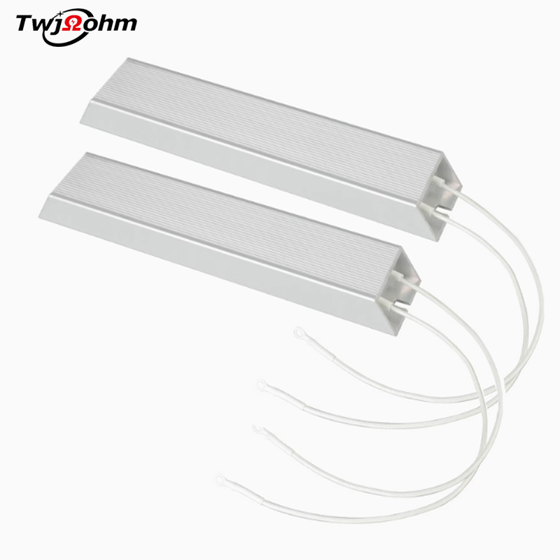 RXLG变频器铝壳刹车制动300W1RJ6RJ5RJ2R3R200R300RJ500欧伺服电机放电电阻