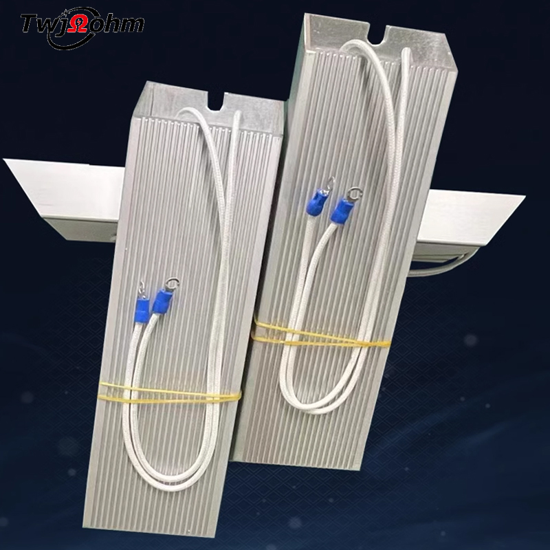 RXLG变频器铝壳刹车制动400W1RJ6RJ5RJ2R3R200R300RJ500欧伺服电机放电电阻