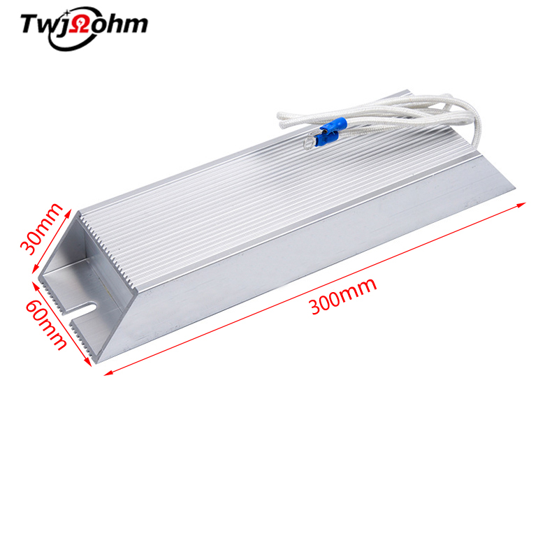 RXLG变频器铝壳刹车制动600W1RJ6RJ5RJ2R3R200R300RJ500欧伺服电机放电电阻