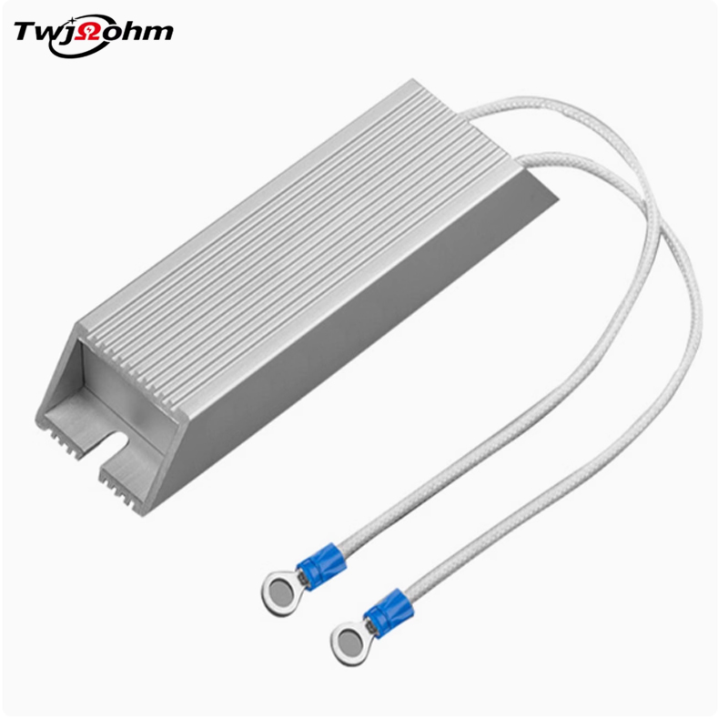 RXLG变频器铝壳刹车制动200W1RJ6RJ5RJ2R3R200R300RJ500欧伺服电机放电电阻
