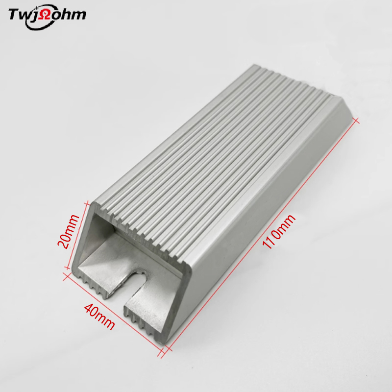 RXLG变频器铝壳刹车制动80W1RJ6RJ5RJ2R3R200R300RJ500欧伺服电机放电电阻