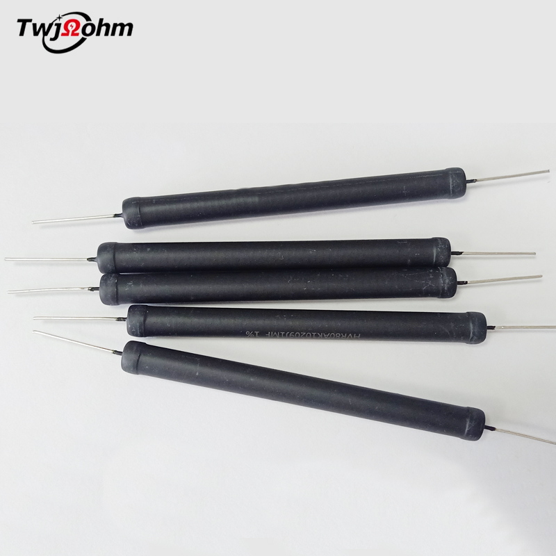 HVR80AK15209J Metal 20W Glass Glazed Resistors 10M50M00M200M300MF Ohmic Thick Film Non Inductive Precision High Voltage Resistors
