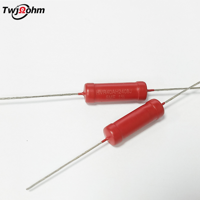 HVR80AH2408 thick film 3W glass glaze non-inductive high-voltage resistor