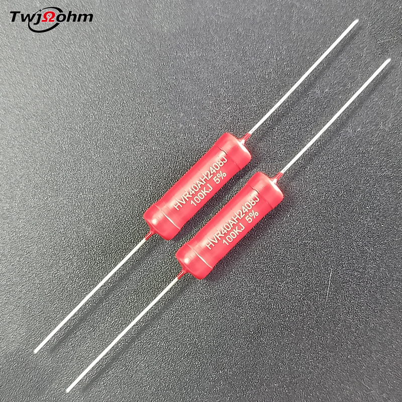 HVR80AH2408 thick film 3W glass glaze non-inductive high-voltage resistor