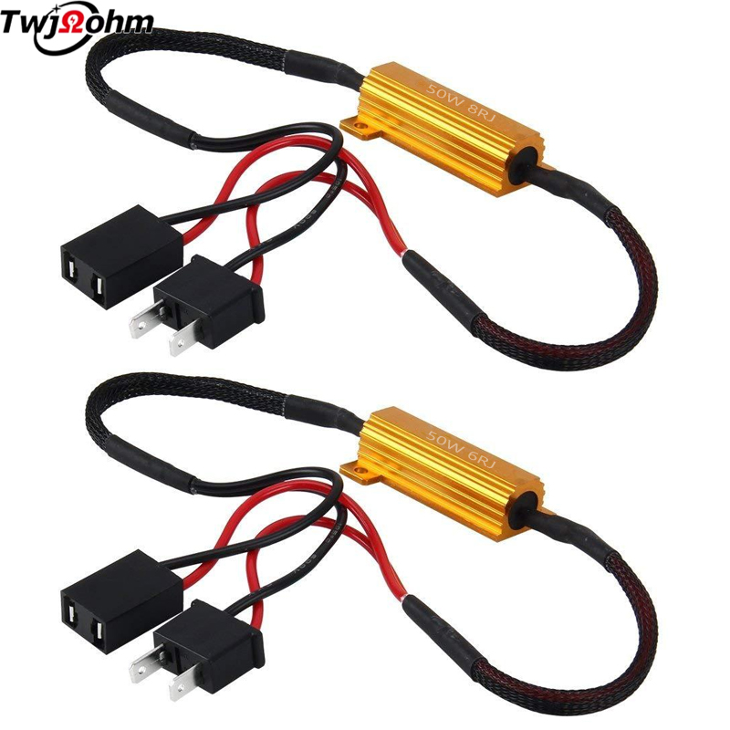 汽车LED大灯解码器9005/9006/H7/H11 led电阻解码器雾灯解码器