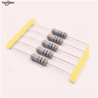 RI40-3W Color Ring Glass Film High Voltage Resistors