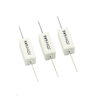 Cement resistor ceramic resistor 5W 1R2R3R5R10R 100R20R300R 6R500R